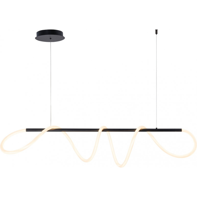 Lampa wisząca Balbo LED czarna 120cm | ZumaLine - Nowoczesne oświetlenie