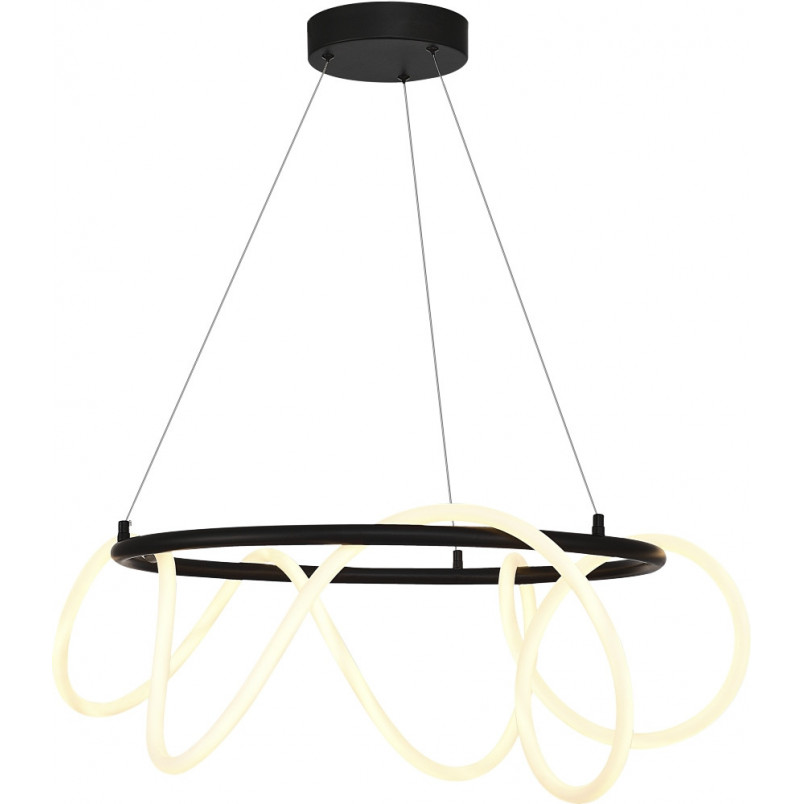 Lampa wisząca LED Balbo 60cm czarna | ZumaLine - Nowoczesne oświetlenie