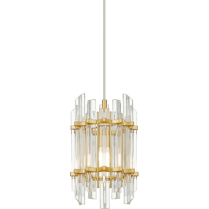 Lampa wisząca Hampton Alexandria | Złota, szklana - ZumaLine