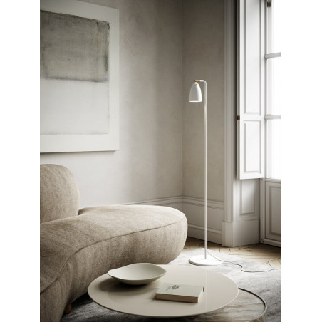 Lampa podłogowa skandynawska Nexus II biała | Design For The People