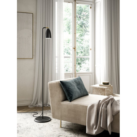 Lampa podłogowa Nexus II czarna | Design For The People