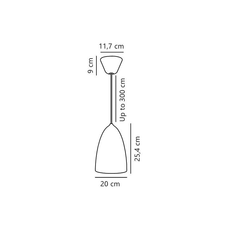 Lampa wisząca Nexus II biała - Design For The People