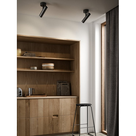 Reflektor sufitowy czarny MIB | Design For The People