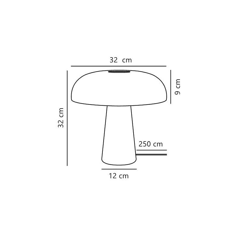 Lampa stołowa Glossy Opal | Design For The People - Elegancki design