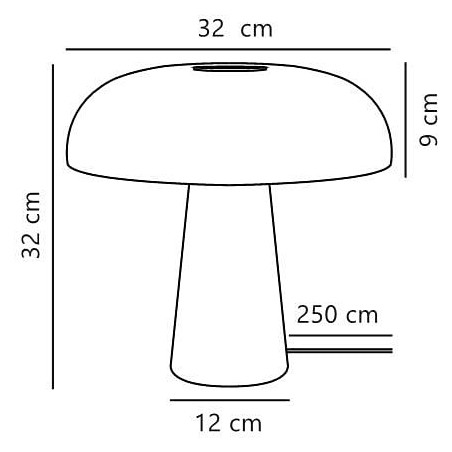 Lampa stołowa Glossy Opal | Design For The People - Elegancki design