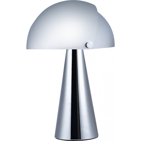 Lampa stołowa retro Align chromowana | Design For The People