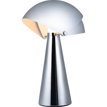 Lampa stołowa retro Align chromowana | Design For The People