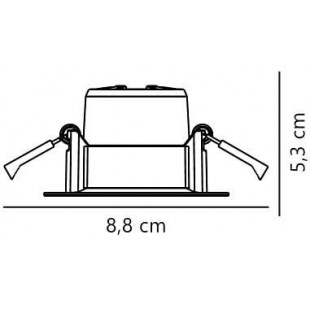 Lampa Stake LED - biała, ściemniana | Nordlux