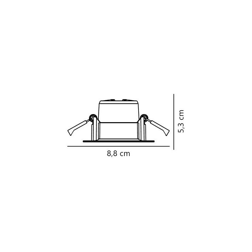 Lampa Stake LED - biała, ściemniana | Nordlux