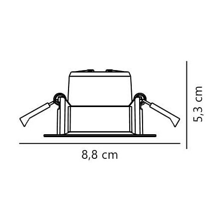 Lampa Stake LED - biała, ściemniana | Nordlux