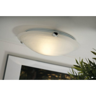 Plafon szklany biały Nordlux Petri 30cm - Klasyczny design