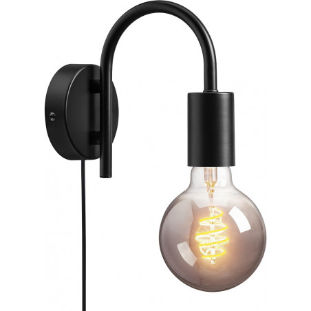Kinkiet Paco Nordlux | Czarny, Retro | Kup online