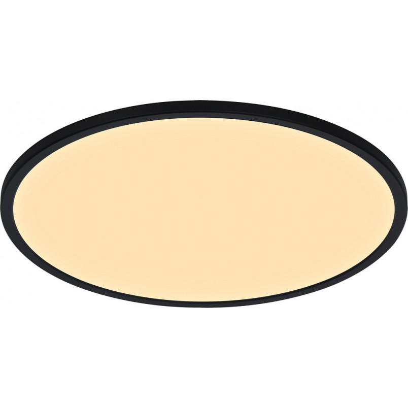 Plafon LED Nordlux Oja 60cm Czarny - Oświetlenie Minimalistyczne