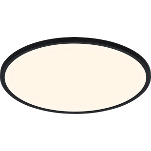 Plafon LED Nordlux Oja 60cm Czarny - Oświetlenie Minimalistyczne