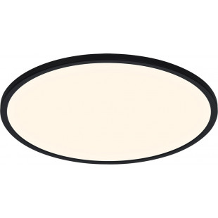 Plafon LED Nordlux Oja Smart - 42cm, Czarny | Sklep z Oświetleniem