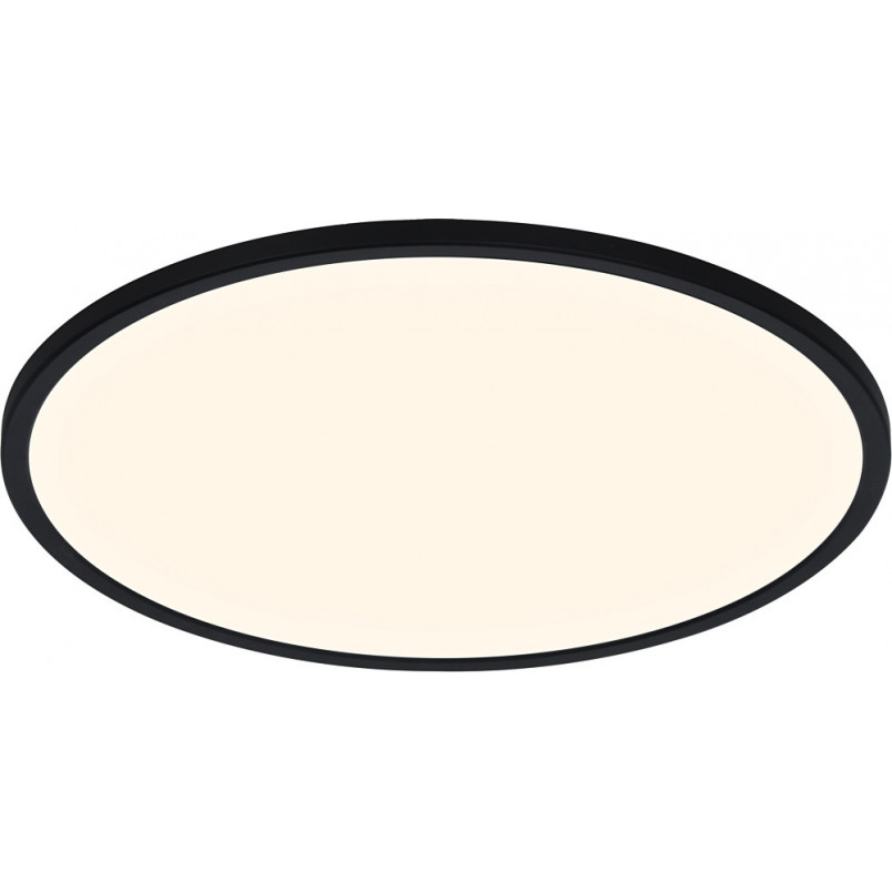 Plafon LED Nordlux Oja Smart - 42cm, Czarny | Sklep z Oświetleniem