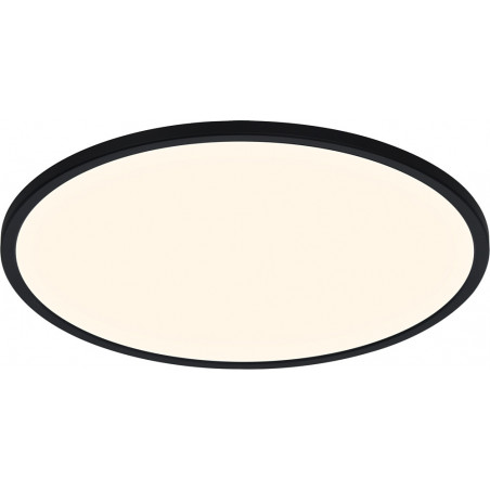Plafon LED Nordlux Oja Smart - 42cm, Czarny | Sklep z Oświetleniem