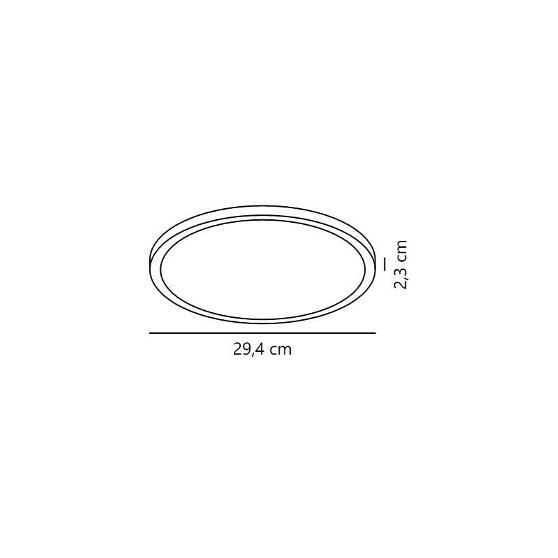 Plafon LED Nordlux Oja Smart - Minimalistyczny Design | Kup Teraz