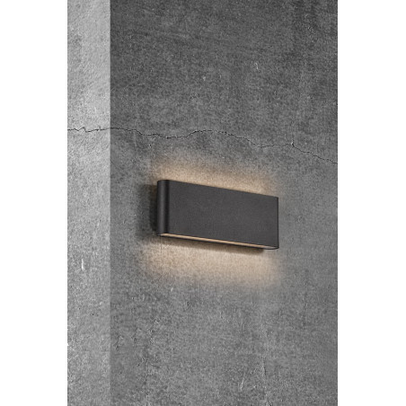 Kinkiet zewnętrzny Nordlux Kinver LED | Czarny | Sklep z lampami