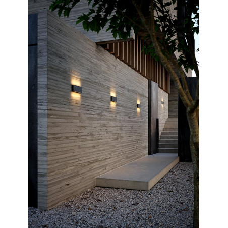 Kinkiet zewnętrzny Nordlux Kinver LED | Czarny | Sklep z lampami