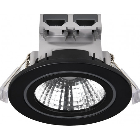 Lampa LED Nordlux Alec - Ściemniana, Czarna | Downlight