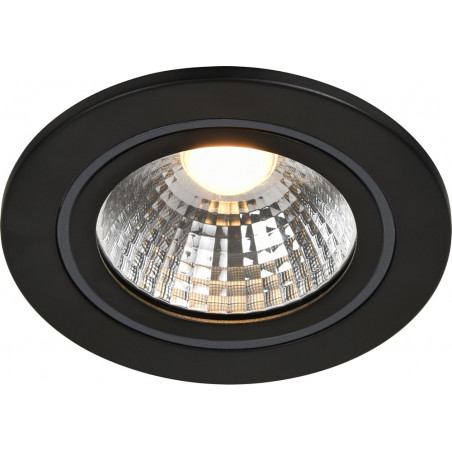 Lampa LED Nordlux Alec - Ściemniana, Czarna | Downlight