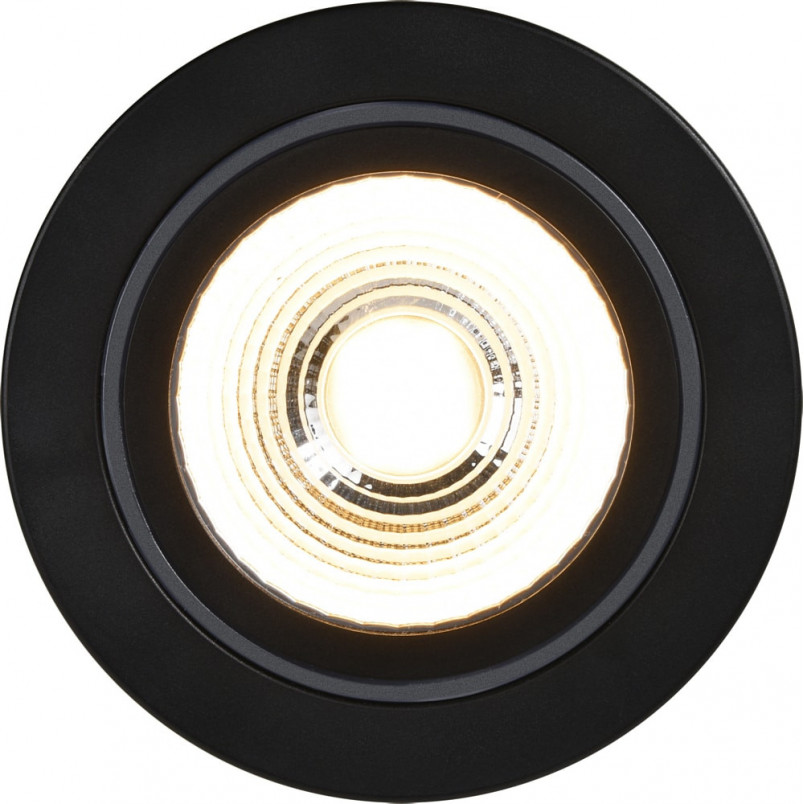 Lampa LED Nordlux Alec - Ściemniana, Czarna | Downlight