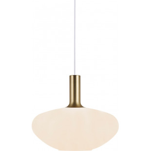 Lampa wisząca Alton Nordlux - Szklany klosz, mosiądz | Sklep z lampami