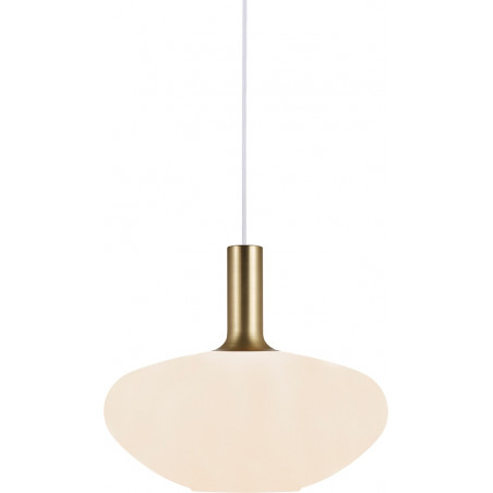 Lampa wisząca Alton Nordlux - Szklany klosz, mosiądz | Sklep z lampami