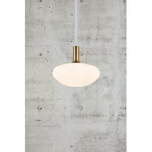 Lampa wisząca Alton Nordlux - Szklany klosz, mosiądz | Sklep z lampami