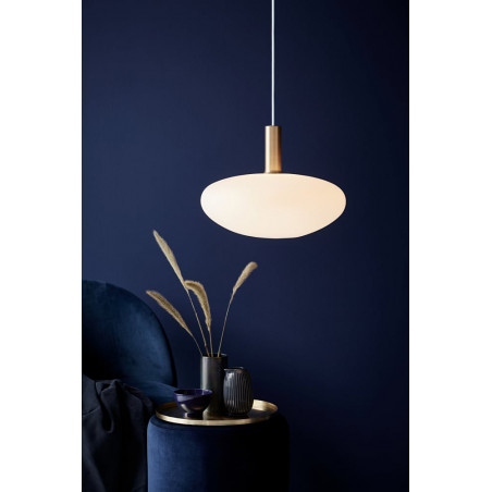 Lampa wisząca Alton Nordlux - Szklany klosz, mosiądz | Sklep z lampami