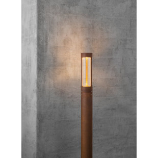 Lampa Ogrodowa Helix Corten Nordlux | Słupki Ogrodowe