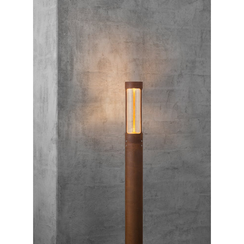 Lampa Ogrodowa Helix Corten Nordlux | Słupki Ogrodowe