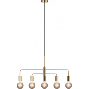 Lampa wisząca Gloom mosiężna Nordlux | 5 punktów, E27