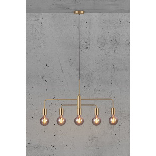Lampa wisząca Gloom mosiężna Nordlux | 5 punktów, E27