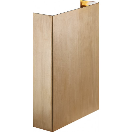 Kinkiet zewnętrzny Nordlux Fold LED | Mosiądz | Eleganckie oświetlenie