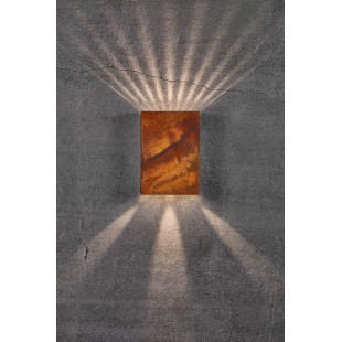 Kinkiet zewnętrzny Nordlux Fold LED | Stal Corten | Kup online