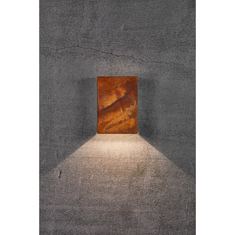 Kinkiet zewnętrzny Nordlux Fold LED | Stal Corten | Kup online