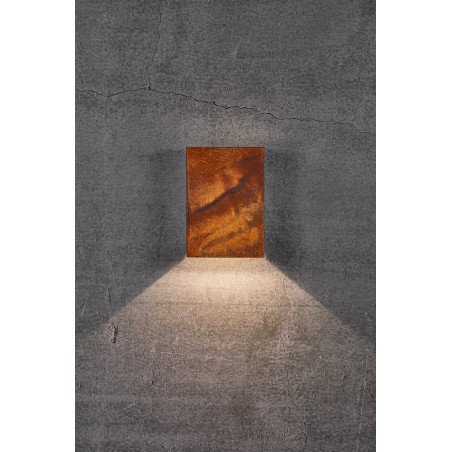 Kinkiet zewnętrzny Nordlux Fold LED | Stal Corten | Kup online