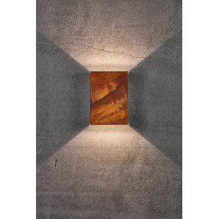 Kinkiet zewnętrzny Nordlux Fold LED | Stal Corten | Kup online