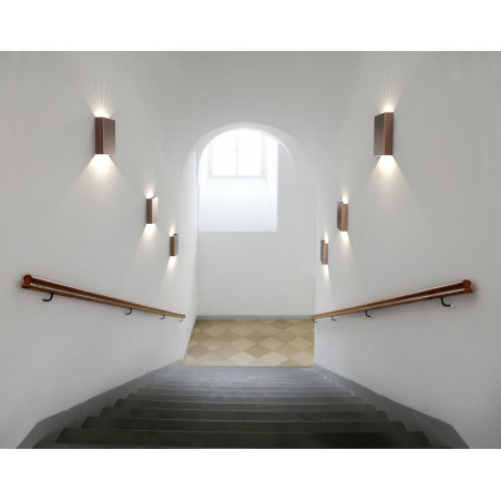 Kinkiet zewnętrzny Nordlux Fold LED | Elegancki design i ciepłe światło