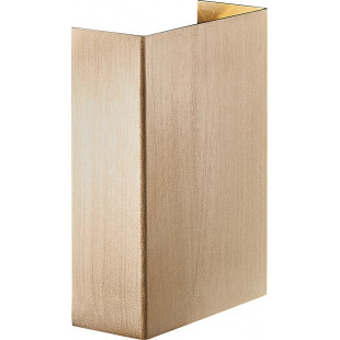 Kinkiet Nordlux Fold LED - Mosiężny, Elewacyjny | Sklep z Lampami