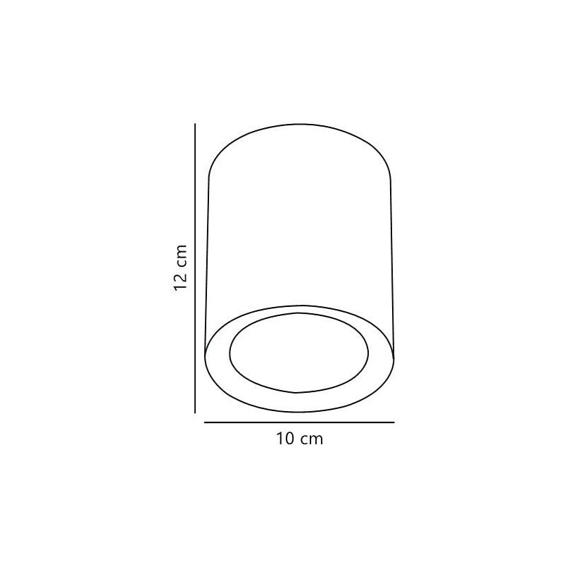 Lampa Fallon Long LED Nordlux - Biała tuba | Oświetlenie
