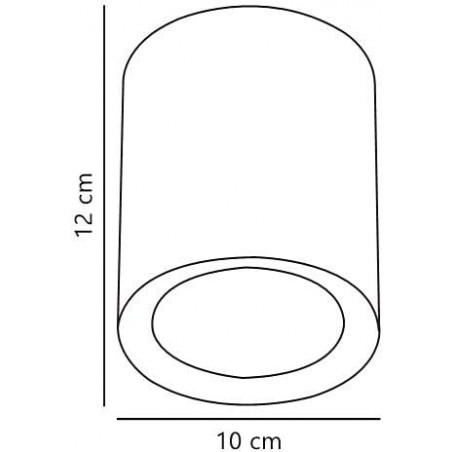 Lampa Fallon Long LED Nordlux - Biała tuba | Oświetlenie