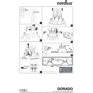 Dorado LED Nordlux - Lampa spot ściemniana | Sklep z oświetleniem