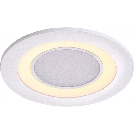 Lampa LED Nordlux Clyde: Ściemnianie, 8cm, Biała | Sklep z Oświetleniem