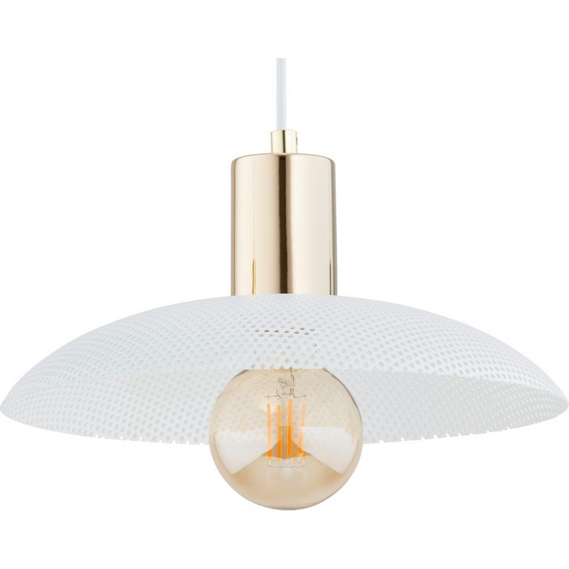 Lampa Wisząca Spirit III - Biało-Złota | Emibig