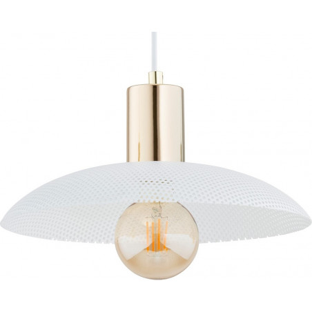 Lampa Wisząca Spirit III - Biało-Złota | Emibig