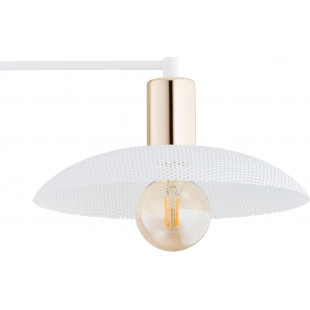 Lampa Sufitowa Spirit II | Loftowa, Biało-Złota | Emibig