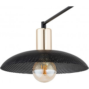 Lampa Sufitowa Loft Czarna Spirit IV 100cm - Emibig